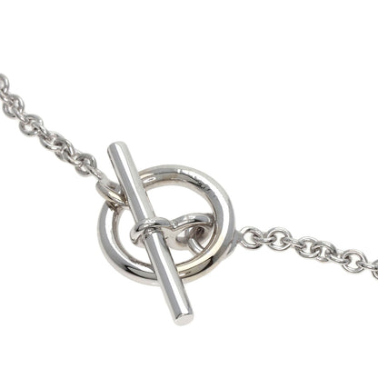 HERMES Mini Shane Dunkle Bracelet K18 White Gold Ladies [Used]