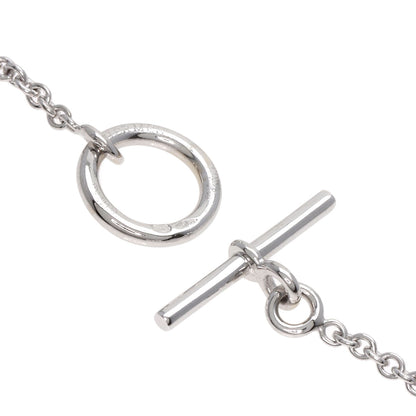 HERMES Mini Shane Dunkle Bracelet K18 White Gold Ladies [Used]