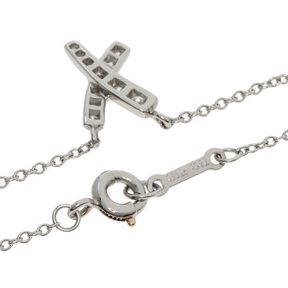 TIFFANY&Co.   Necklace Kiss Paloma Picasso Diamond Platinum PT950 Ladies