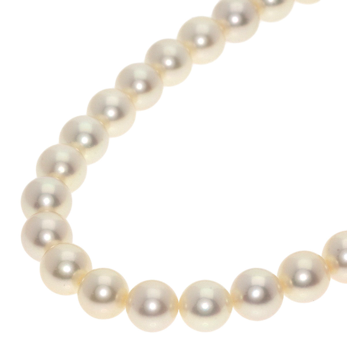 MIKIMOTO   Necklace Akoya pearl Pearl K14 Yellow Gold Ladies