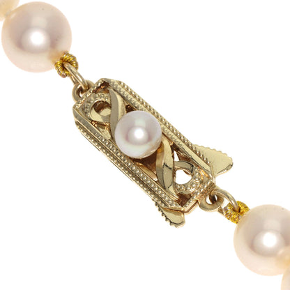 MIKIMOTO   Necklace Akoya pearl Pearl K14 Yellow Gold Ladies