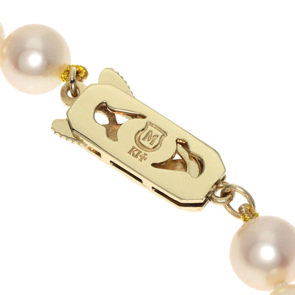 MIKIMOTO   Necklace Akoya pearl Pearl K14 Yellow Gold Ladies