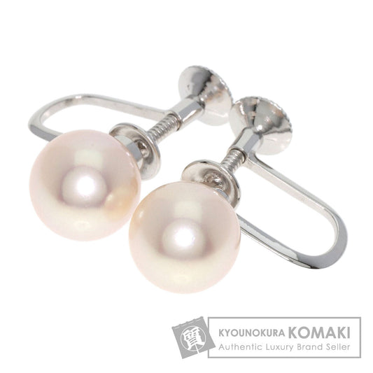 TASAKI   Earring Pearl Pearl 0.3" K14 White Gold Ladies