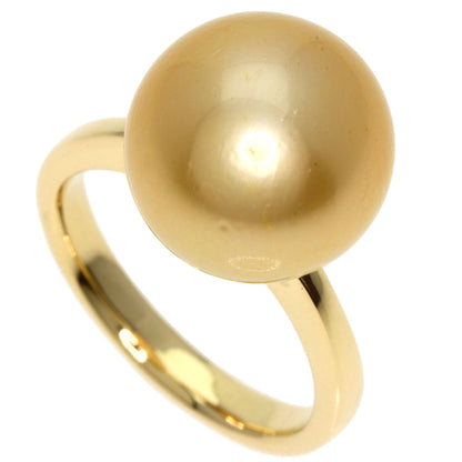 Golden  Pearl Pearl Ring K18 Yellow Gold  7.3g　Ladies