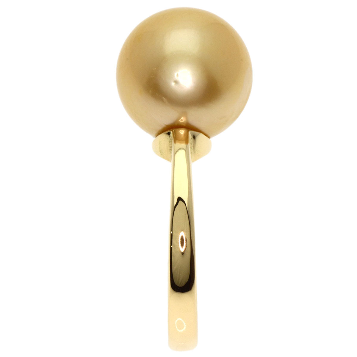 Golden Pearl Pearl Ring K18 Yellow Gold 7.3g　Ladies