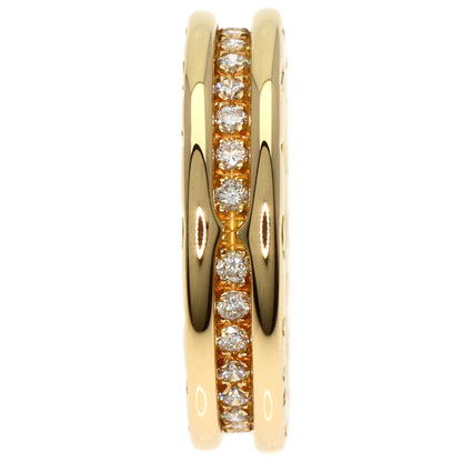 BVLGARI   Ring B.zero1 1 band XS Diamond #49 K18 Yellow Gold Ladies