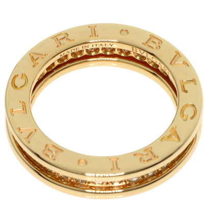 BVLGARI   Ring B.zero1 1 band XS Diamond #49 K18 Yellow Gold Ladies