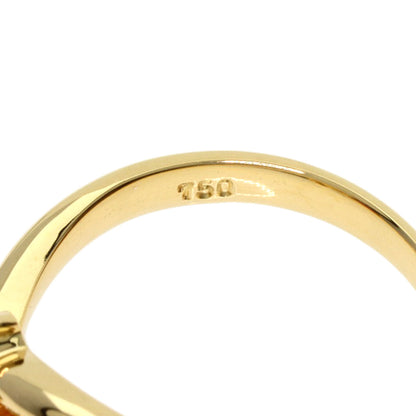 CELINE   Ring Ruby Diamond K18 Yellow Gold Ladies