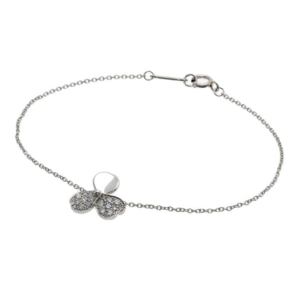 TIFFANY&Co. Paper flower diamond Bracelet Platinum PT950 Ladies [Used]