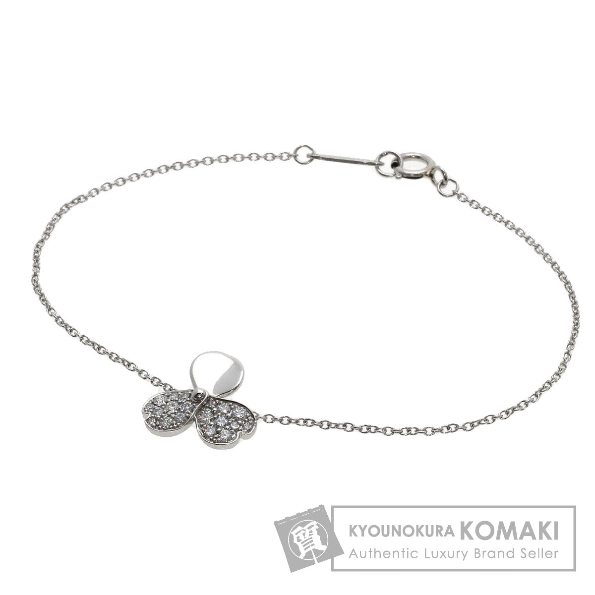 TIFFANY&Co. Paper flower diamond Bracelet Platinum PT950 Ladies [Used]