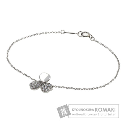 TIFFANY&Co. Paper flower diamond Bracelet Platinum PT950 Ladies [Used]