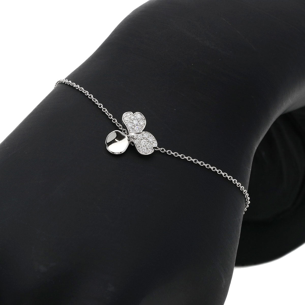 TIFFANY&Co. Paper flower diamond Bracelet Platinum PT950 Ladies [Used]