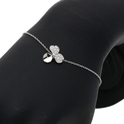 TIFFANY&Co. Paper flower diamond Bracelet Platinum PT950 Ladies [Used]