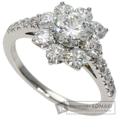 HARRY WINSTON   Ring Sunflower Diamond Platinum PT950 Ladies