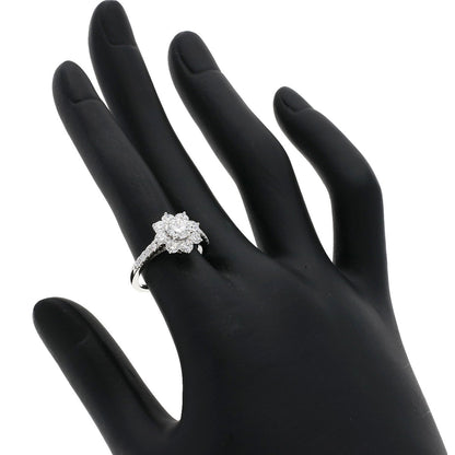 HARRY WINSTON   Ring Sunflower Diamond Platinum PT950 Ladies