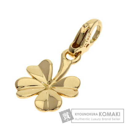 CHANEL   Pendant top Clover charm K18 Yellow Gold Ladies