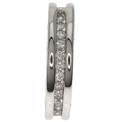 BVLGARI   Ring B.zero1 Diamond 1 band XS #47 K18 White Gold Ladies