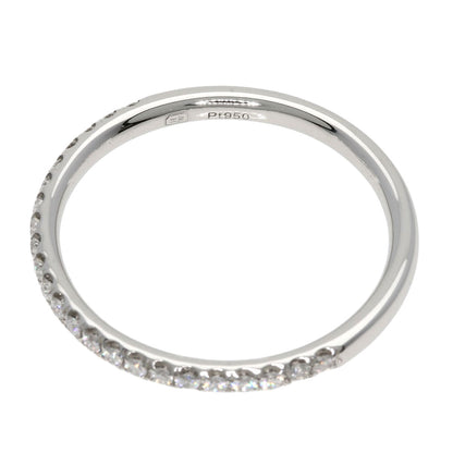 HARRY WINSTON   Ring Half diamond Platinum PT950 Ladies