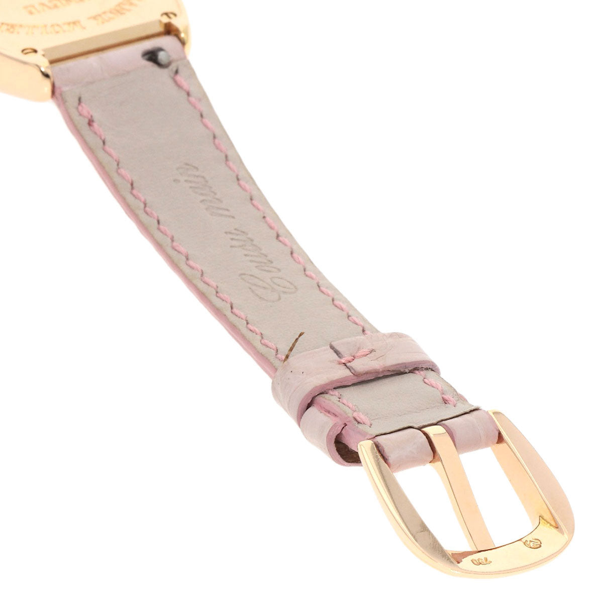 FRANCK MULLER TONNEAU CURVEX Color Dream Watches 1750S6 K18 Pink Gold/Leather Ladies