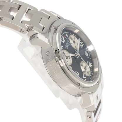 HERMES Clipper Chronograph Watches CL1.310 Stainless Steel/Stainless Steel Ladies