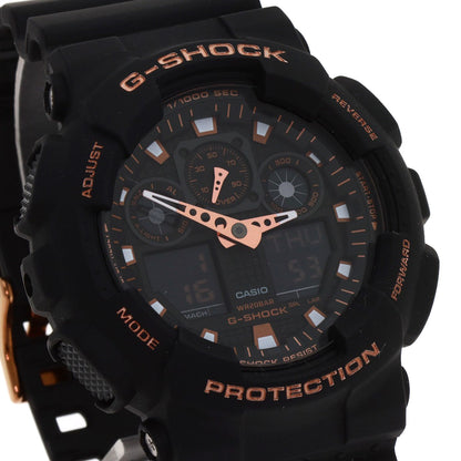 CASIO G shock Watches GA-100GBX Stainless Steel/Resin mens