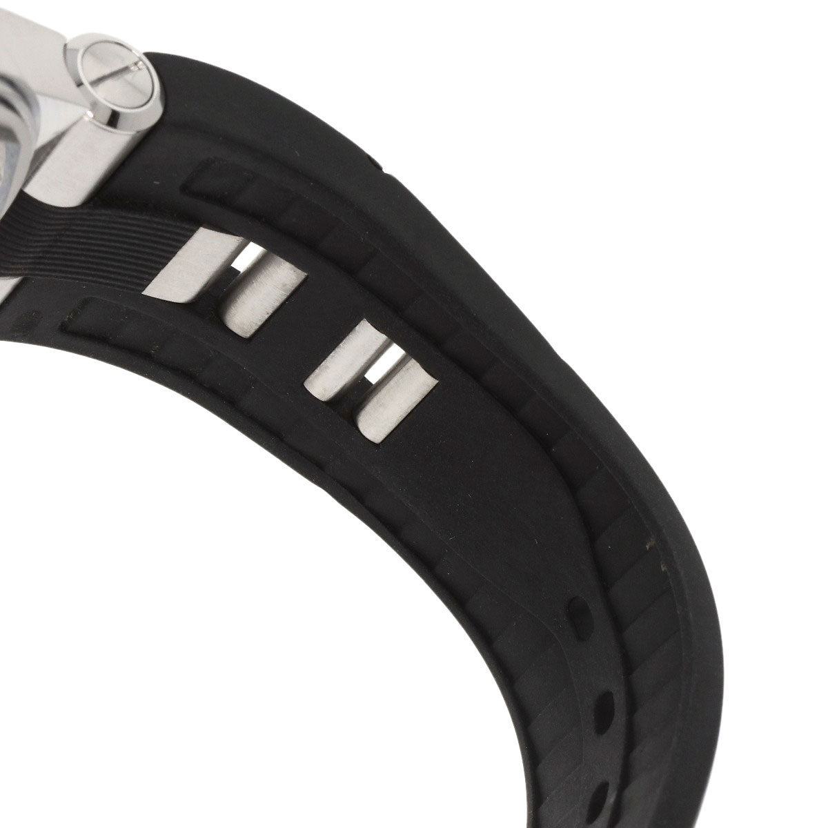 BVLGARI Diagono Date Ceramic Watches DG42SC Stainless Steel/Rubber mens