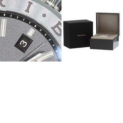 BVLGARI Diagono Date Ceramic Watches DG42SC Stainless Steel/Rubber mens