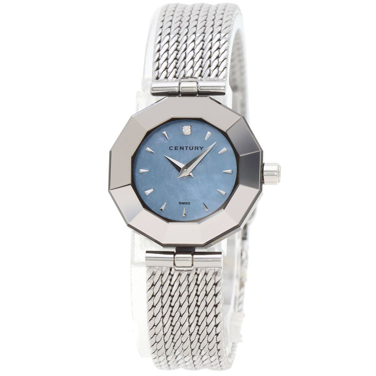 CENTURY Time Gem 1P Diamond Watches Stainless Steel/Stainless Steel Ladies