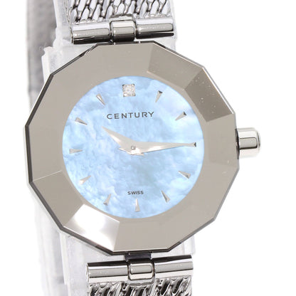 CENTURY Time Gem 1P Diamond Watches Stainless Steel/Stainless Steel Ladies