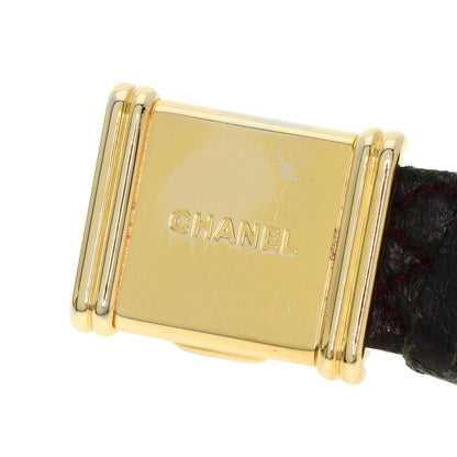CHANEL Premiere Watches H0090 K18 Yellow Gold/Leather Ladies