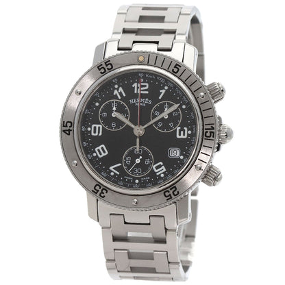 HERMES Clipper Diver Chronograph Watches CL2.910 Stainless Steel/Stainless Steel mens