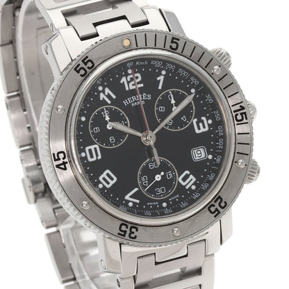 HERMES Clipper Diver Chronograph Watches CL2.910 Stainless Steel/Stainless Steel mens