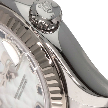 ROLEX Datejust 10P Sapphire Watches 179174NGS Stainless Steel/Stainless Steel Ladies