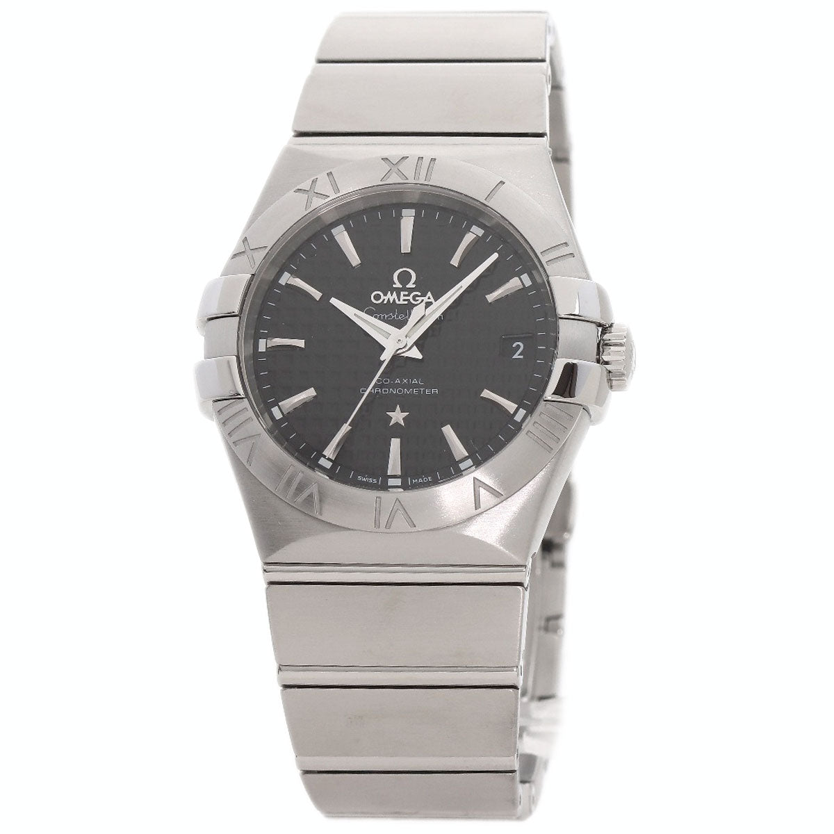 OMEGA Constellation Co-Axial 1.4" Watches 123.10.35.20.01.002 Stainless Steel/Stainless Steel Ladies