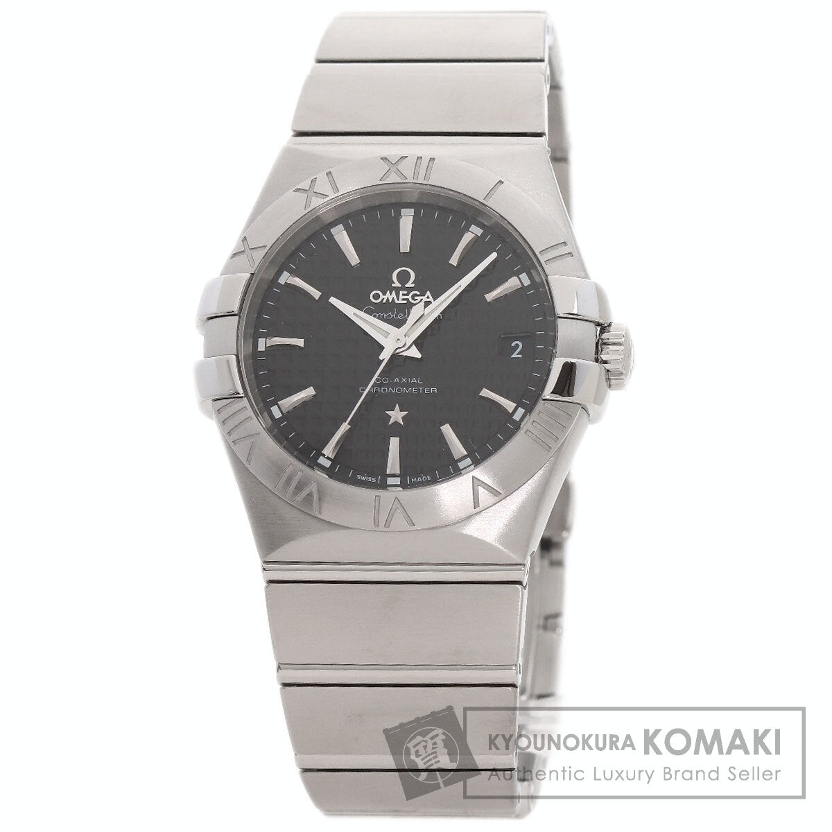OMEGA Constellation Co-Axial 1.4" Watches 123.10.35.20.01.002 Stainless Steel/Stainless Steel Ladies