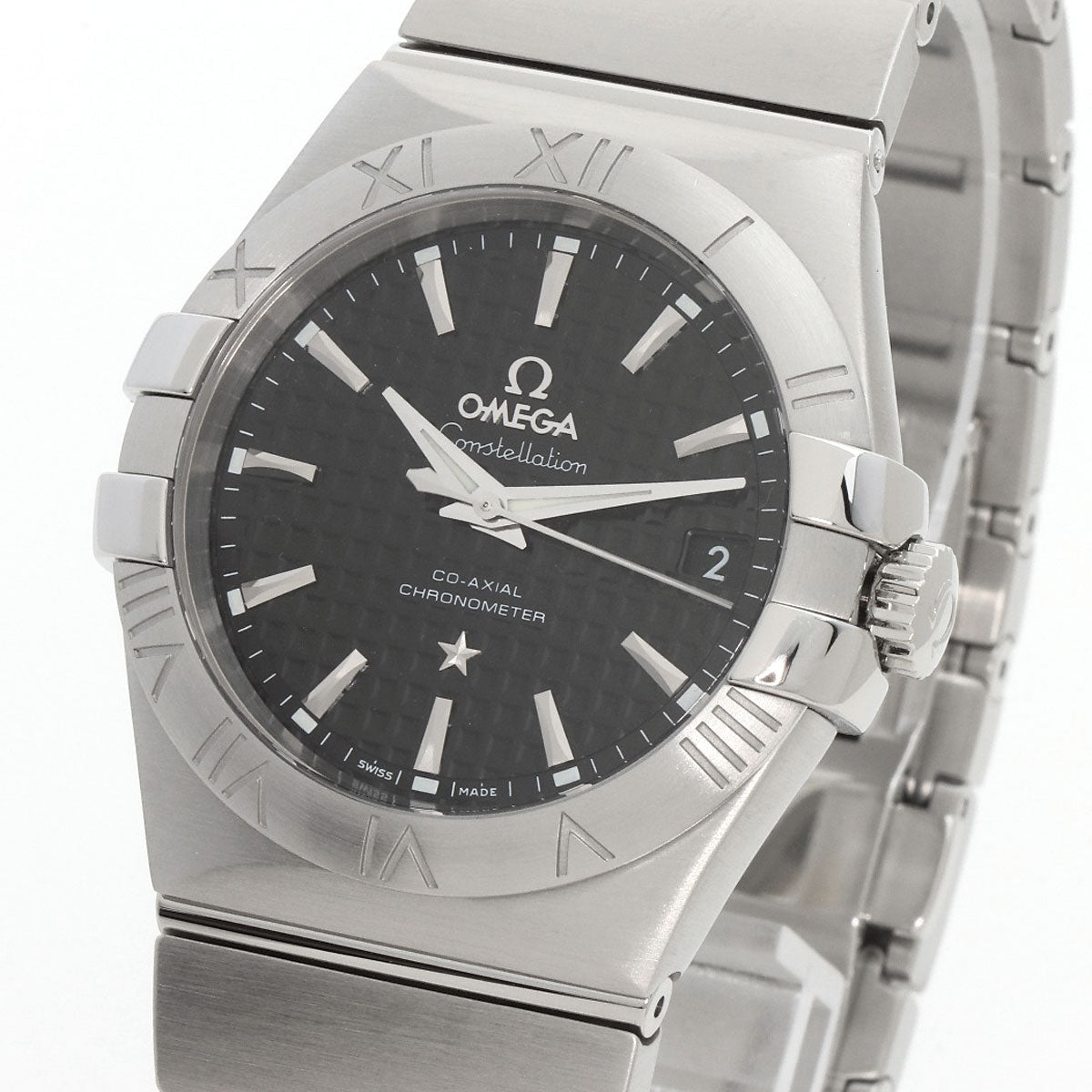 OMEGA Constellation Co-Axial 1.4" Watches 123.10.35.20.01.002 Stainless Steel/Stainless Steel Ladies