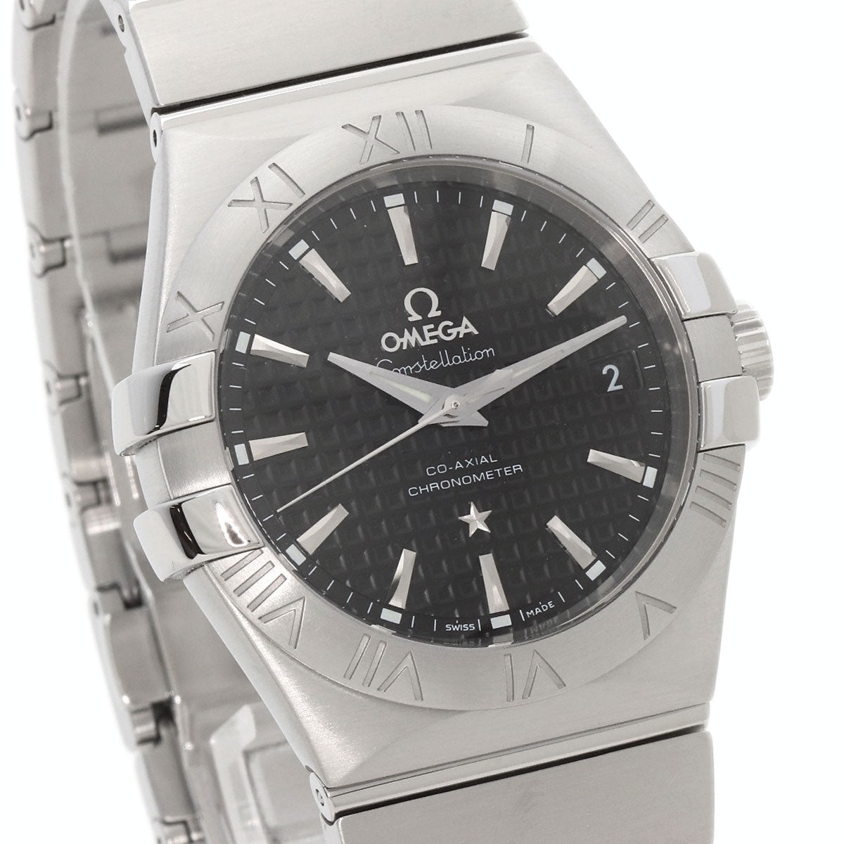 OMEGA Constellation Co-Axial 1.4" Watches 123.10.35.20.01.002 Stainless Steel/Stainless Steel Ladies