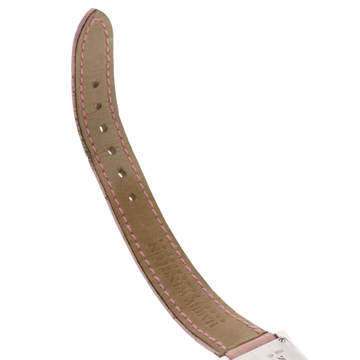 HARRY WINSTON Avenue C Watches 330LQW K18 White Gold/Leather Ladies