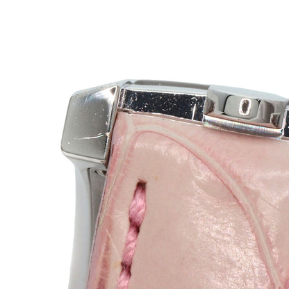 HARRY WINSTON Avenue C Watches 330LQW K18 White Gold/Leather Ladies