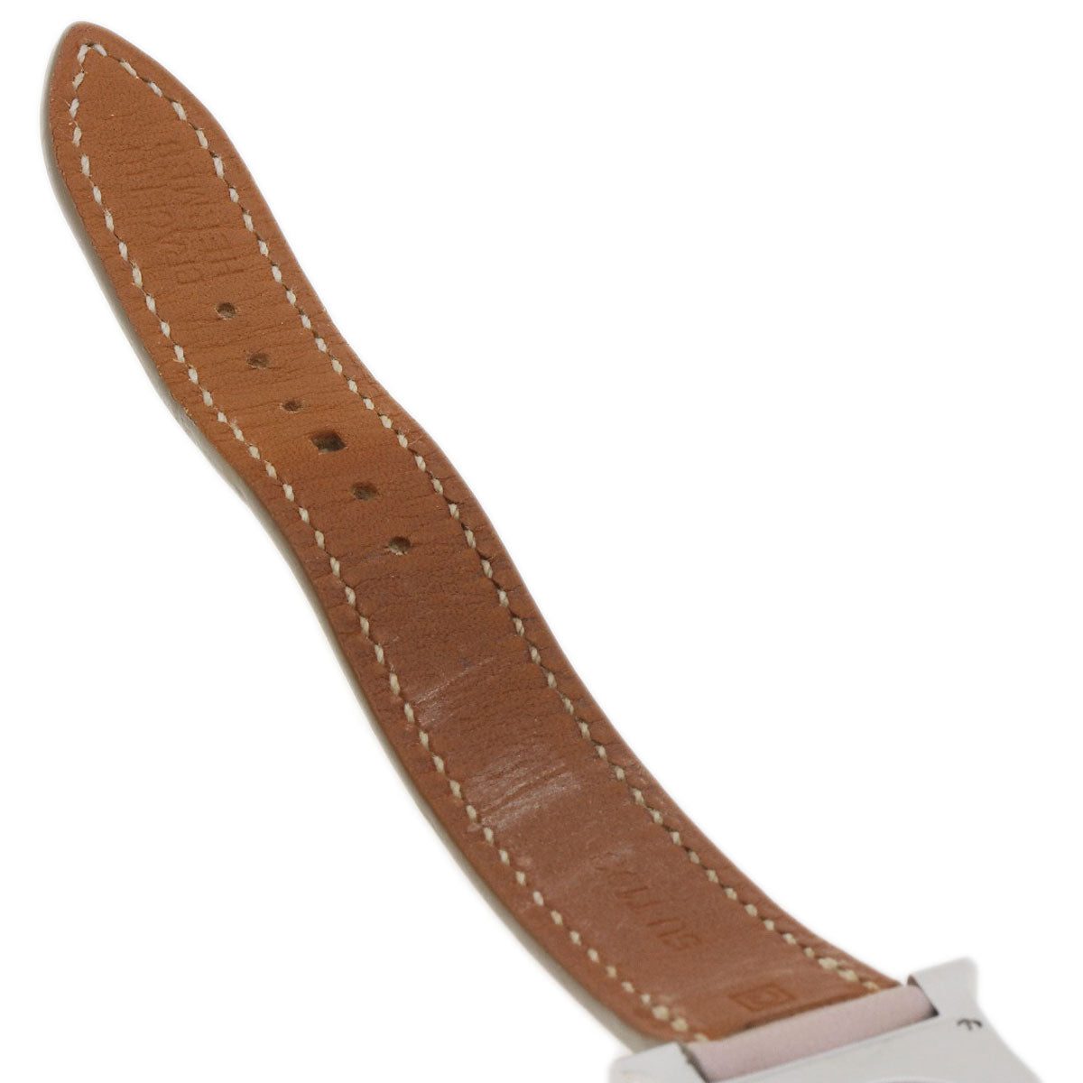 HERMES H watch Watches HH1.210 Stainless Steel/Leather Ladies