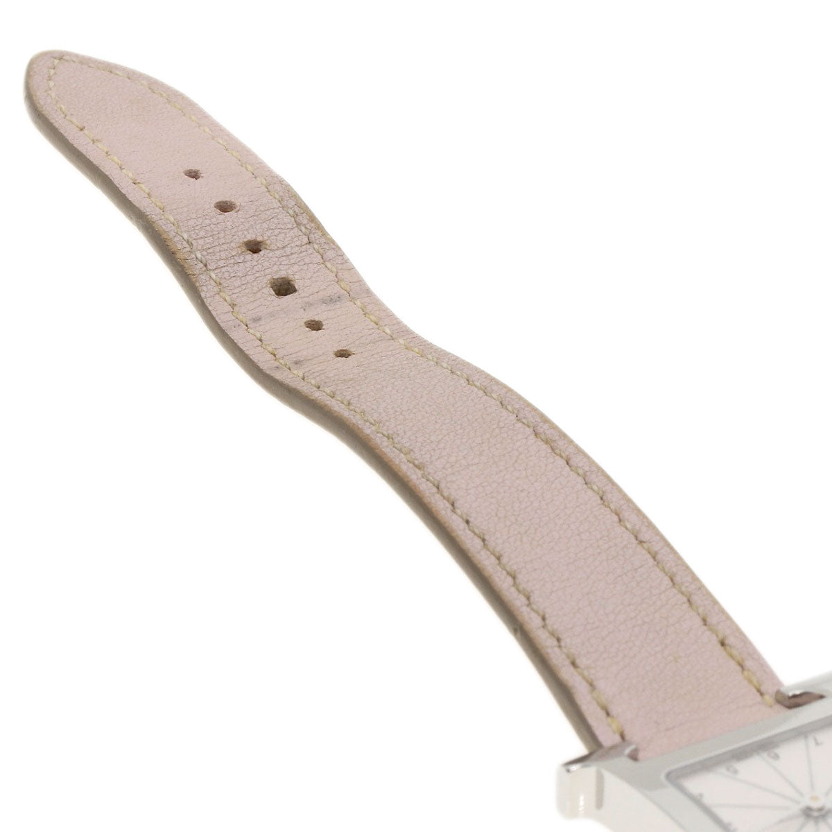 HERMES H watch Watches HH1.210 Stainless Steel/Leather Ladies