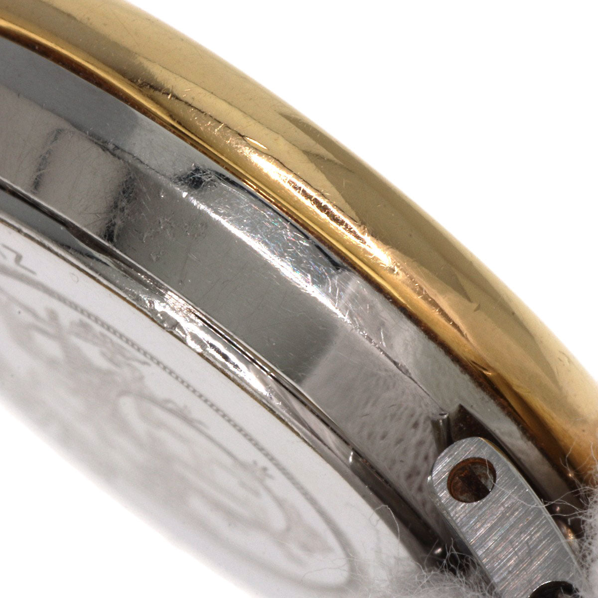 HERMES Arceau Watches Stainless Steel/SSxGP Ladies