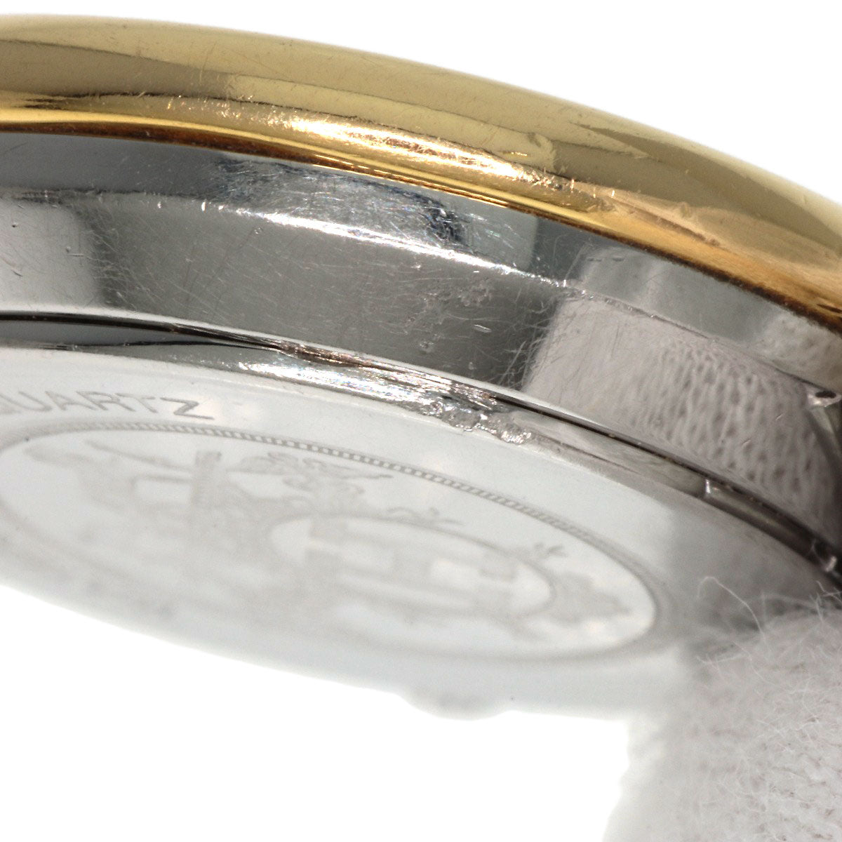 HERMES Arceau Watches Stainless Steel/SSxGP Ladies