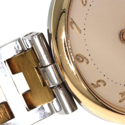 HERMES Arceau Watches Stainless Steel/SSxGP Ladies