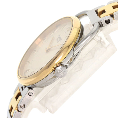 HERMES Arceau Watches Stainless Steel/SSxGP Ladies