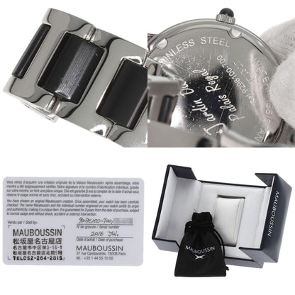 MAUBOUSSIN Jardin du Palais Royal Watches 9296100-700 Stainless Steel/Stainless Steel Ladies