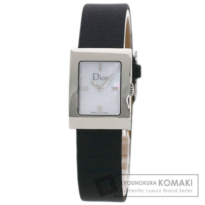 CHRISTIAN DIOR Maris Watches D78-109 Stainless Steel/Leather Ladies