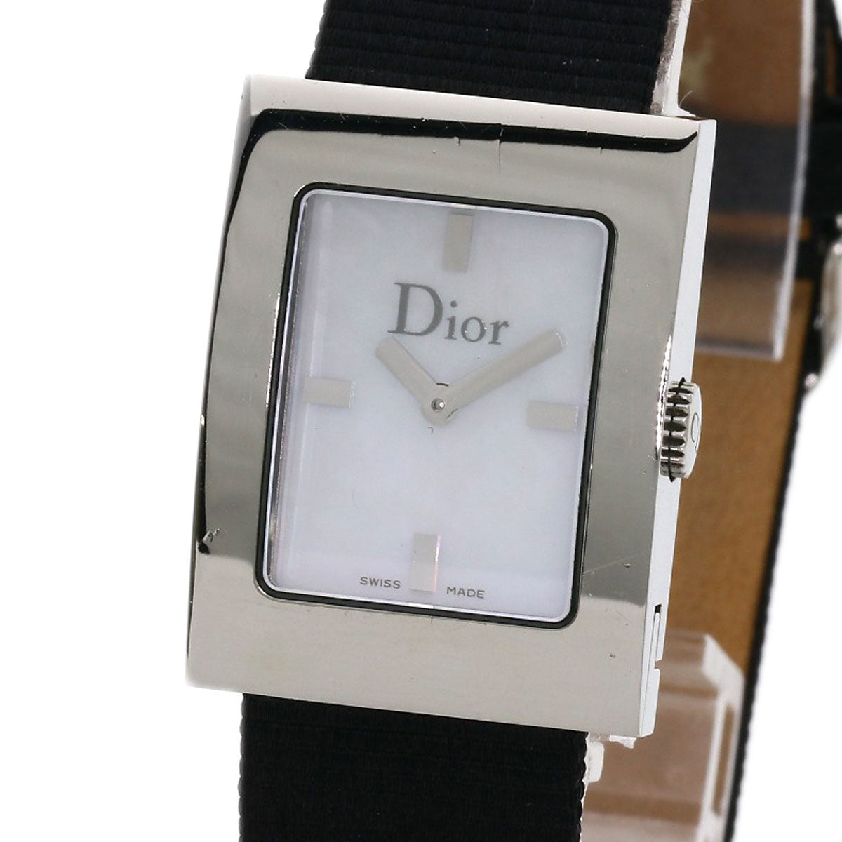 CHRISTIAN DIOR Maris Watches D78-109 Stainless Steel/Leather Ladies