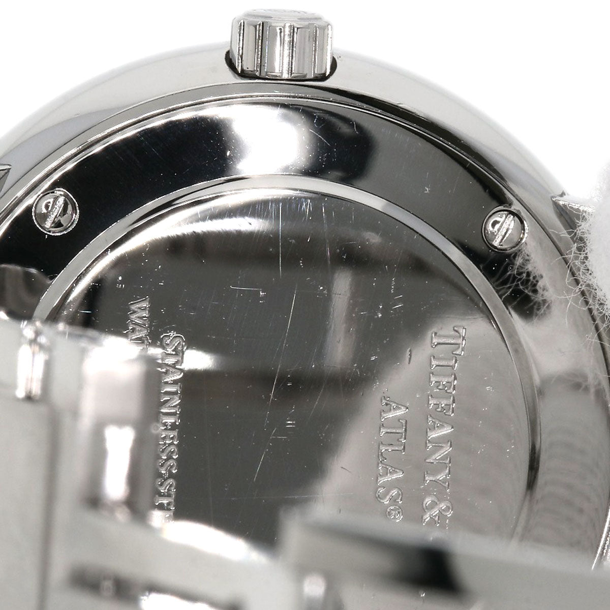 TIFFANY&Co. Atlas Dome Bezel Diamond Watches Stainless Steel/Stainless Steel Ladies