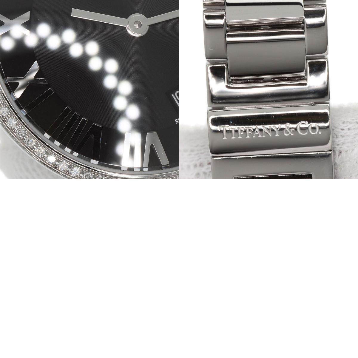 TIFFANY&Co. Atlas Dome Bezel Diamond Watches Stainless Steel/Stainless Steel Ladies